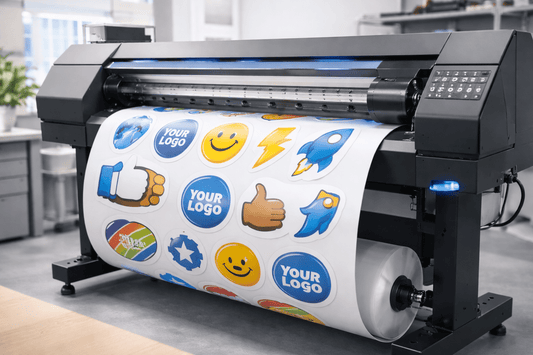 Sticker drucken lassen – Materialien, Größen & Tipps - P4Print