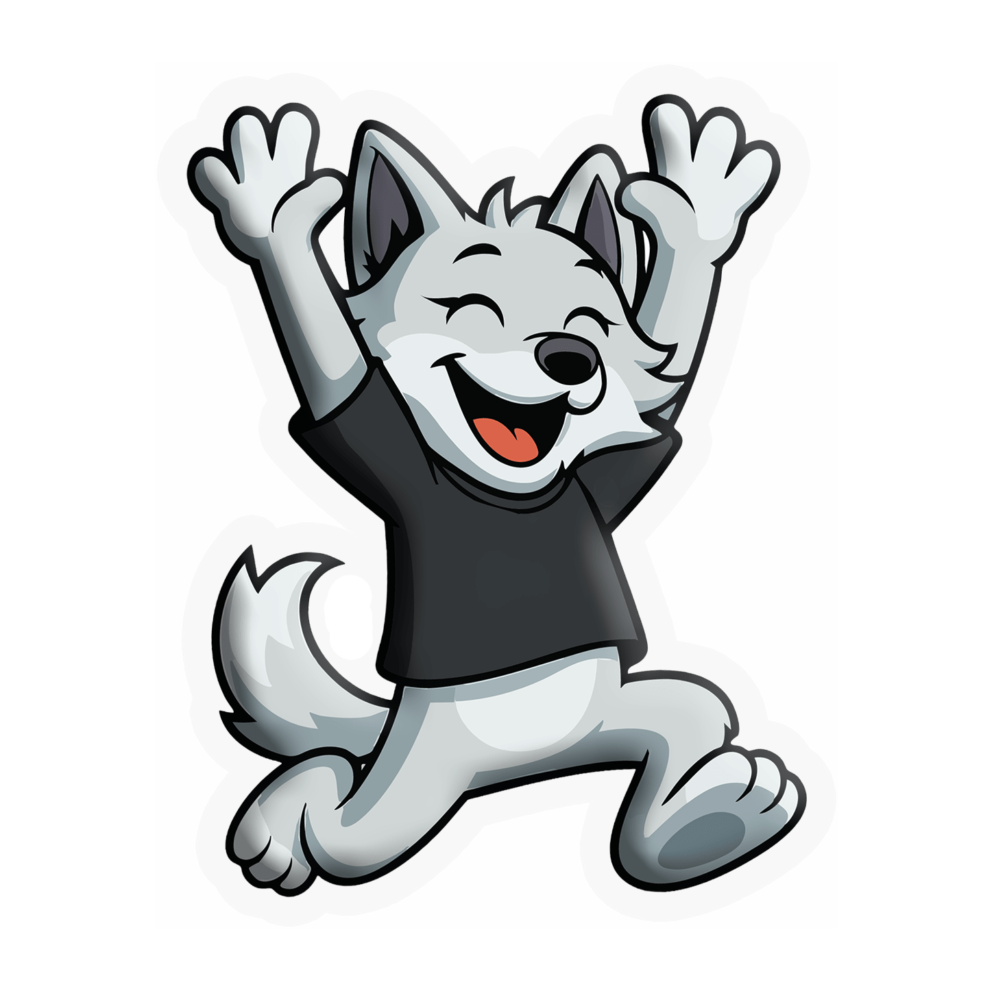 Transparentes Vinyl Aufkleber - P4Print